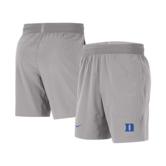 Men's Gray Duke Blue Devils Player Performance Shorts