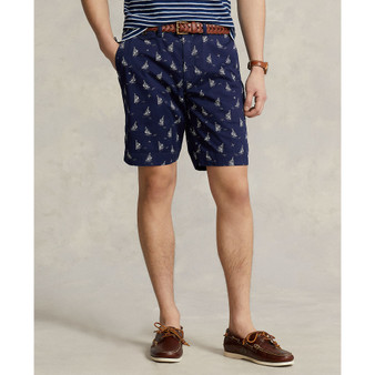 Men's 9-Inch Classic Stretch Chino Shorts