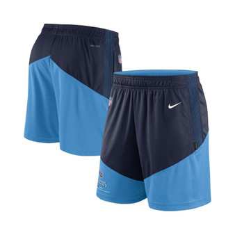 Men's Navy, Light Blue Tennessee Titans Primary Lockup Performance Shorts