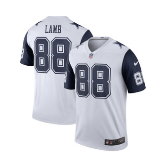 Men's CeeDee Lamb White Dallas Cowboys 2nd Alternate Legend Jersey