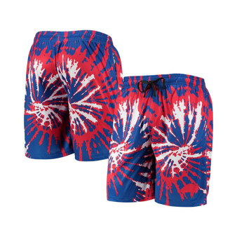 Men's Royal Buffalo Bills Retro Static Mesh Lounge Shorts