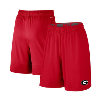 Men's Red Georgia Bulldogs College Primary Logo 2.0 Fly Performance Shorts