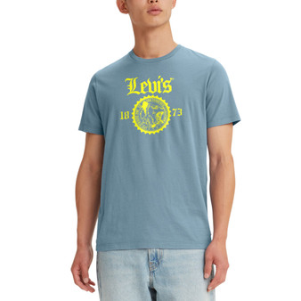 Men's Short Sleeve Crewneck Logo Graphic T-Shirt