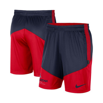 Men's Navy, Red Arizona Wildcats Team Performance Knit Shorts