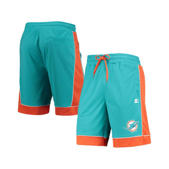 Men's Aqua, Orange Miami Dolphins Fan Favorite Fashion Shorts