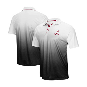 Men's Heather Gray Alabama Crimson Tide Magic Team Logo Polo Shirt