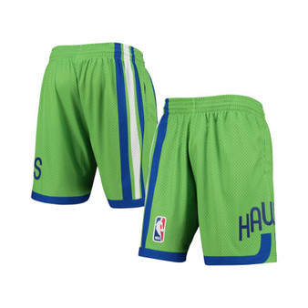 Men's Green Atlanta Hawks 1970-71 Hardwood Classics Swingman Shorts