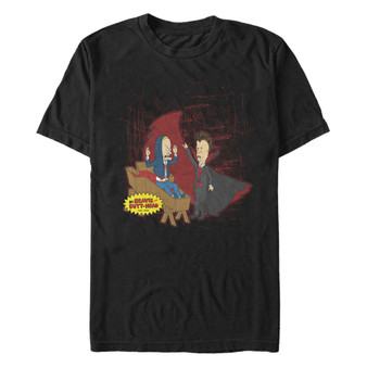 MTV Men's Beavis and Butthead Halloween Vampires Short Sleeve T-Shirt