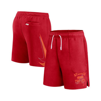 Men's Red Atlanta Braves Statement Ball Game Shorts