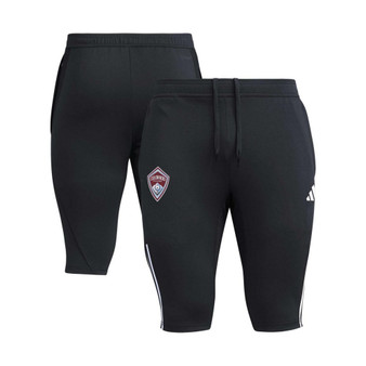 Men's Black Colorado Rapids 2023 On-Field Training AEROREADY Half Pants