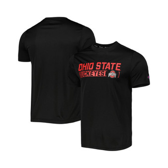 Men's Black Ohio State Buckeyes Impact Knockout T-shirt