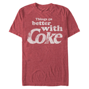 Men's Better With Coke Short Sleeve T- shirt