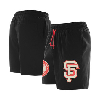 Men's Black San Francisco Giants Color Pack Knit Shorts