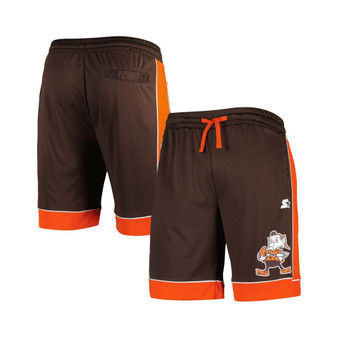 Men's Brown Cleveland Browns Throwback Fan Favorite Shorts