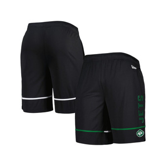 Men's Black New York Jets Combine Authentic Rusher Training Shorts