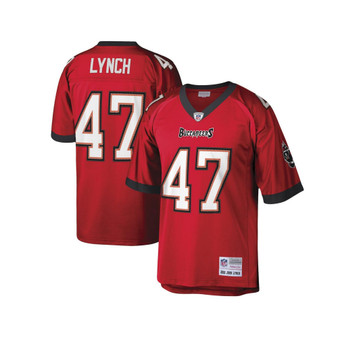 Men's John Lynch Red Tampa Bay Buccaneers Legacy Replica Jersey