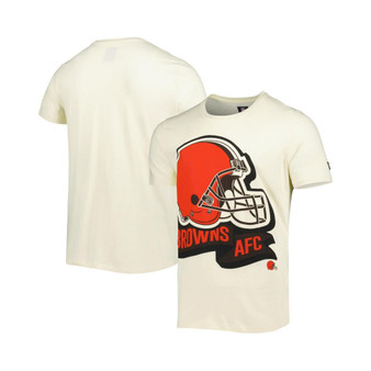 Men's Cream Cleveland Browns Sideline Chrome T-shirt