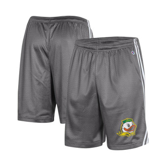 Men's Gray Oregon Ducks Team Lacrosse Shorts