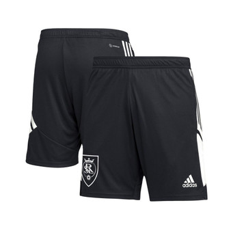 Men's Black Real Salt Lake Soccer Training AEROREADY Shorts