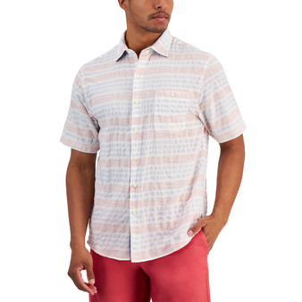 Men's Nova Wave Blue Sea Striped Shirt