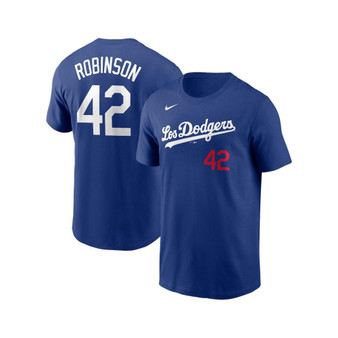 Men's Jackie Robinson Royal Los Angeles Dodgers City Connect Name and Number T-shirt