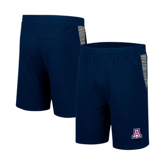 Men's Navy Arizona Wildcats Wild Party Tri-Blend Shorts