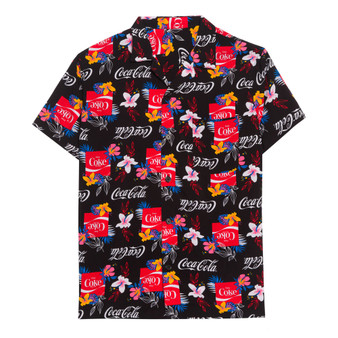 Men's Coca Cola Short Sleeves Woven Shirt