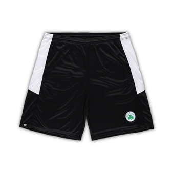 Men's Branded Black Boston Celtics Big and Tall Champion Rush Practice Shorts