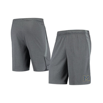 Men's Anthracite Michigan Wolverines Hype Performance Shorts