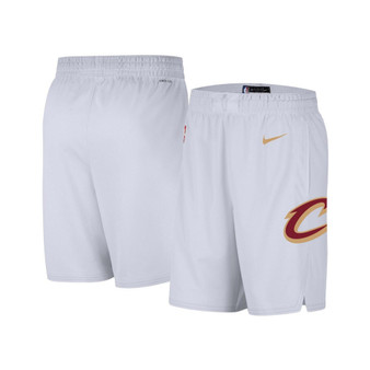Men's White Cleveland Cavaliers 2020/21 Association Edition Swingman Performance Shorts