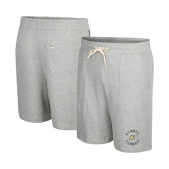 Men's Heather Gray Purdue Boilermakers Love To Hear This Terry Shorts