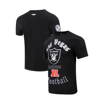 Men's Black Las Vegas Raiders Old English T-shirt
