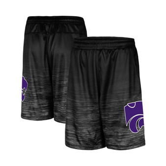 Men's Black Kansas State Wildcats Broski Shorts