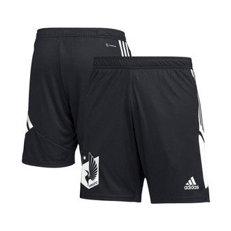 Men's Black Minnesota United FC Soccer Training AEROREADY Shorts