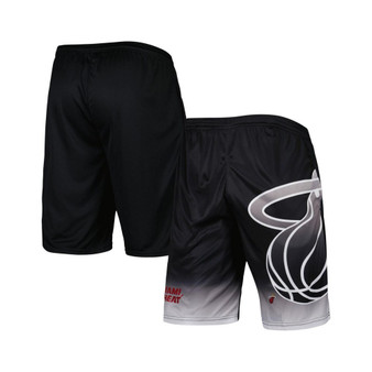 Men's Branded Black Miami Heat Graphic Shorts
