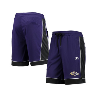 Men's Purple, Black Baltimore Ravens Fan Favorite Fashion Shorts