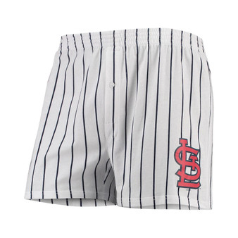 Men's White St. Louis Cardinals Vigor Boxer Shorts