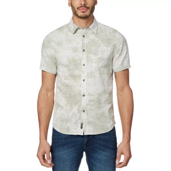Men's Sotar Tie Dye Button Up Shirt
