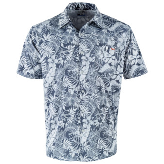Men's Royal Hawaiian Short-Sleeve Button-Front Shirt