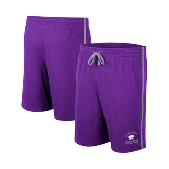 Men's Purple Kansas State Wildcats Thunder Slub Shorts