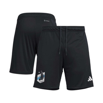 Men's Black Minnesota United FC 2023 On-Field AEROREADY Training Shorts