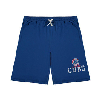 Men's Royal Chicago Cubs Big and Tall French Terry Shorts