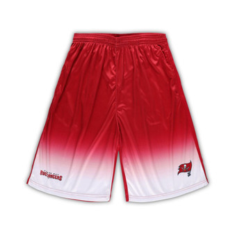 Men's Red Tampa Bay Buccaneers Big and Tall Faded Shorts