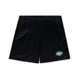 Men's Branded Black New York Jets Big and Tall Shorts