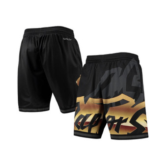 Men's Black Toronto Raptors Big Face 4.0 Fashion Shorts