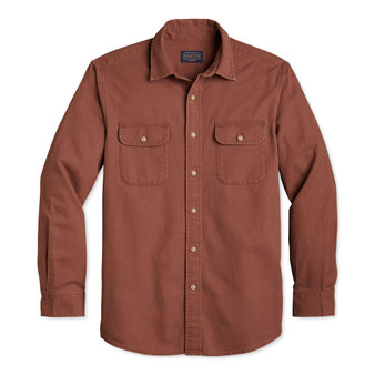 Men's Beach Shack Solid Button-Down Shirt