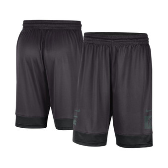 Men's Charcoal Michigan State Spartans Performance Fast Break Shorts