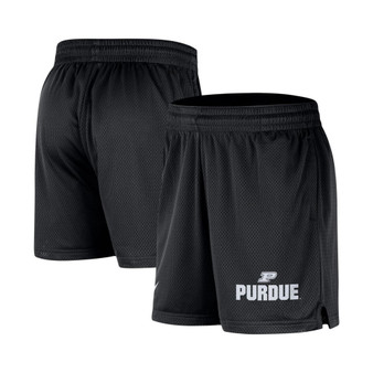 Men's Black Purdue Boilermakers Mesh Performance Shorts