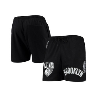 Men's Black Brooklyn Nets Mesh Capsule Shorts