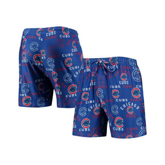 Men's Royal Chicago Cubs Flagship Allover Print Knit Jam Shorts